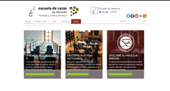 Desktop Screenshot of escueladecatas.com