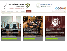Tablet Screenshot of escueladecatas.com